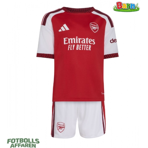 Arsenal Hemmaställ Barn 2026-27 Kortärmad (+ Korta byxor)